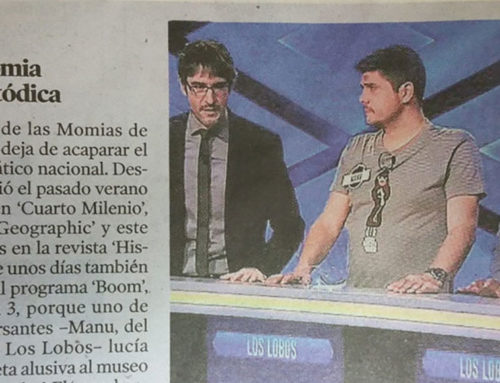 Una momia muy catódica (Heraldo)