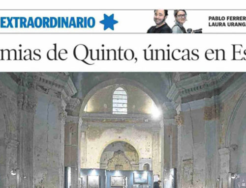 Las momias de Quinto, únicas en España (Heraldo)